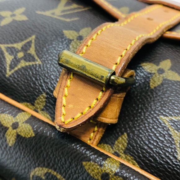 LOUIS VUITTON Brown Monogram Canvas Shoulder Bag - Picture 7 of 14